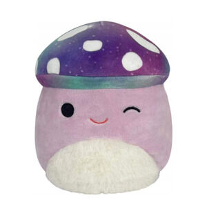Squishmallows KellyToy Plush 7" Minya Mushroom Super Soft & Cuddly – NEW w/ Tags